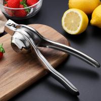 不锈钢柠檬压橙汁榨汁挤压烘焙精灵橙压榨果汁机器手动榨汁机家用 水果榨汁器(送水果刀)