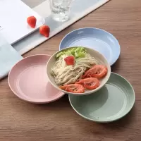 一家四口碗餐具套装宿舍碗筷套装个人不烫手的碗家用餐具套装碗盘 4大盘