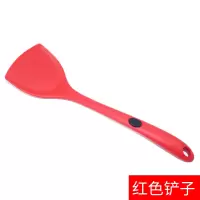锅铲宿舍用学生小型炒菜铲子烘焙精灵不粘锅专用硅胶辅食产饭铲 大号红色铲子