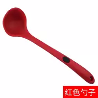锅铲宿舍用学生小型炒菜铲子烘焙精灵不粘锅专用硅胶辅食产饭铲 红色勺子