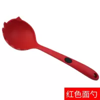 锅铲宿舍用学生小型炒菜铲子烘焙精灵不粘锅专用硅胶辅食产饭铲 红色粉勺