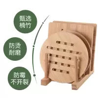 碗垫隔热垫餐桌垫楠竹餐垫烘焙精灵竹垫砂锅垫盘垫家用菜垫子防烫垫防热垫