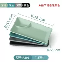 北欧密胺酒吧小吃碟烘焙精灵商用甜品店餐具薯条盘创意餐厅小碟子盘子 A30110个装