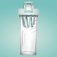 便携运动成人烘焙精灵夏季健身刻度蛋白粉搅拌杯奶中学生水杯 清新绿TP-4086-BG(CN)