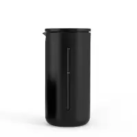 法式家用耐热玻璃咖啡机烘焙精灵 手冲过滤咖啡器具 450ML 黑色(送量豆勺+杯刷)