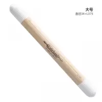 制浮擀面杖浮点面包烘焙精灵排气棒擀面棍烘培不粘 大号