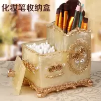 欧式牙签盒棉签盒收纳盒创意牙签筒烘焙精灵 客厅家用棉签盒收纳整理 C款多功能收纳盒