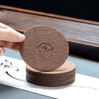 毛毡茶杯垫镂空隔热壶垫烘焙精灵创意吸水垫子餐桌垫功夫茶道配件