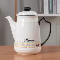 北欧水具套装 彩色数字杯 精致时尚烘焙精灵 家庭家用水杯 茶具水壶套装 大壶(1.65L)