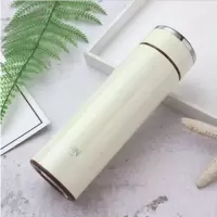 富光杯不锈钢健牌保温杯可爱时尚杯男士商务杯 白色 260ML
