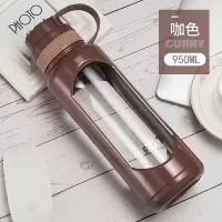 富光(FGA)玻璃杯容量水杯男女便携水瓶双层夏天泡茶杯子 咖啡