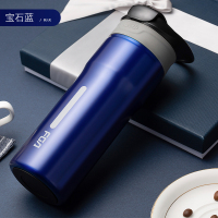 富光(FGA)咖啡杯不锈钢保温杯便携水杯子男女学生简约随手杯日式ins风 蓝色