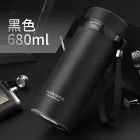 富光(FGA)保温杯大容量男女士便携家用水杯商务车载茶杯不锈钢杯子 黑色