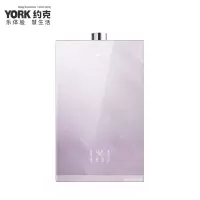 约克(YORK)燃气热水器16L家用强排恒温变频智控节能省气JSQ30-F31