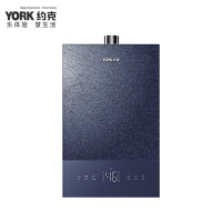 约克(YORK)燃气热水器16L家用强排恒温变频智控节能省气JSQ30-F32