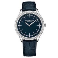 Stuhrling施图灵 Symphony 幻彩蓝色表盘女士石英手表 M15883