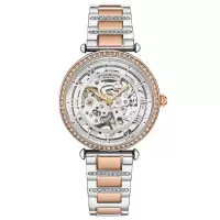 Stuhrling施图灵 女士机械手表 Legacy 自动银色表盘女士手表 M17971