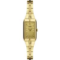 SEIKO/精工 正品代购 女士小方表 Essentials 系列复古百搭商务休闲手表钢带30米防水石英表