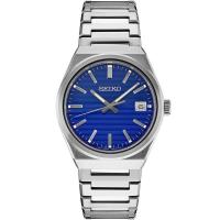 SEIKO/精工 essentials系列时尚商务手表经典蓝盘不锈钢防水石英表