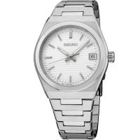 SEIKO/精工 经典商务石英表不锈钢防水防刮蓝宝石镜面多功能腕表