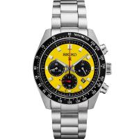 SEIKO/精工 Prospex Speedtimer系列男士手表 不锈钢三眼计时太阳能休闲防水男表