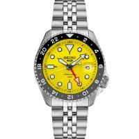 SEIKO/精工中性款时尚多功能腕表 自动机械GMT设计防水手表