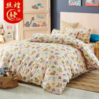 丝煌儿童被套单件纯棉卡通 幼儿园宝宝全棉被罩1.2米150x200定做