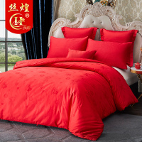 丝煌蚕丝被100%桑蚕丝婚礼婚庆新婚红色被子喜被结婚春秋子母被芯
