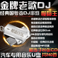 汽车载U盘带歌曲 经典国语老歌粤语怀旧DJ 老歌DJ慢摇 粤语HIFI歌