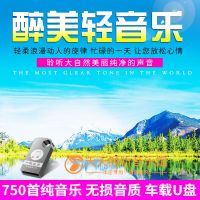 流行轻音乐车载U盘纯音乐MP3民歌邓丽君情歌民乐无损音质内存卡