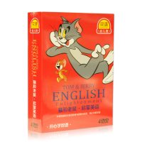 正版 猫和老鼠4dvd迪士尼动画片高清光盘碟片中英文粤语