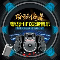 粤语发烧HiFi人声王闻童丽区瑞强无损音乐汽车载U盘带歌曲cd碟片