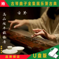车载音乐U盘古琴曲子全集民乐箫古典无损高音质禅乐纯轻茶室音乐