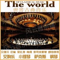 西方古典乐精选优质音乐U盘歌曲高品质MP3交响乐小提琴钢琴萨克斯