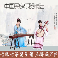 中国传统民族乐器音乐古琴古筝笛子箫巫娜葫芦丝 车载U盘民乐演奏