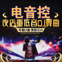 车载DJusb优盘重低音慢摇劲爆电音串烧舞曲汽车音乐u盘工体djCD碟