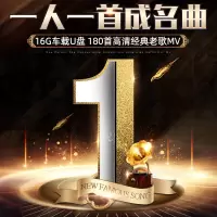 车载U盘带歌曲经典老歌一人一首成名金曲无损MP4高清MV汽车用优盘