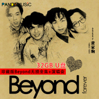 beyond全集u盘32GB汽车载音乐歌曲无损老歌摇滚乐队mp3演唱会wav