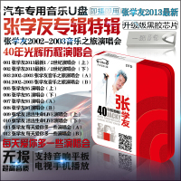 汽车音乐U盘张学友专辑MV车载U盘带歌曲张学友音乐之旅9395演唱会