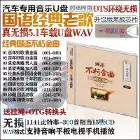 国语不朽金曲怀旧经典老歌情歌对唱wav无损音质车载CD音乐U盘 32G