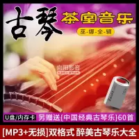 车载音乐U盘巫娜古琴全集民乐箫古典无损高音质禅乐纯轻茶室音乐