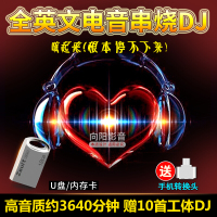 酒吧嗨歌劲爆英文dj重低音舞曲电音串烧工体DJ汽车载音乐U盘非CD