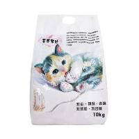 猫砂20斤10公斤超强吸水膨润土结团低尘猫沙