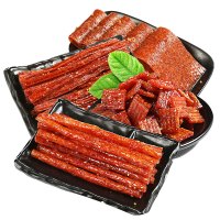 网红辣条抖音同款麻辣味零食儿时怀旧手工辣片125克X4