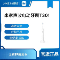 小米(MI)米家声波电动牙刷T301充电式智能防水高频振动档位记忆全身水洗电动牙刷 米家声波电动牙刷 T301