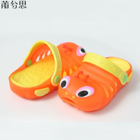 莆兮思puxisi夏季毛毛虫儿童凉拖鞋男童女童洞洞鞋 防滑小孩宝宝果冻沙滩凉鞋