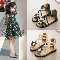 莆兮思puxisi女童凉鞋2019新款韩版夏季时尚小女孩公主鞋儿童凉鞋女软底罗马鞋