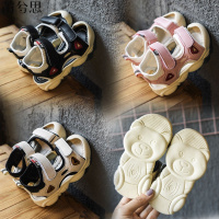 莆兮思puxisi女童凉鞋2019新款夏季时尚男童鞋子红儿童鞋小童宝宝鞋1-3岁2