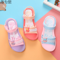 莆兮思puxisi环保材质女童凉鞋2019新款小中大童公主鞋韩版儿童沙滩鞋