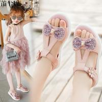 莆兮思puxisi儿童凉鞋女2019夏季新款时尚中大童沙滩鞋女童软底韩版小女孩童鞋